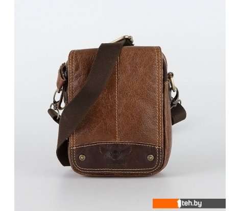  - Женские и мужские сумки Poshete 253-1272-8-BRW (коричневый) - 253-1272-8-BRW (коричневый)