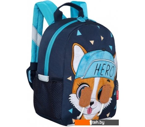  - Рюкзаки Grizzly RS-374-5 (синий) - RS-374-5 (синий)