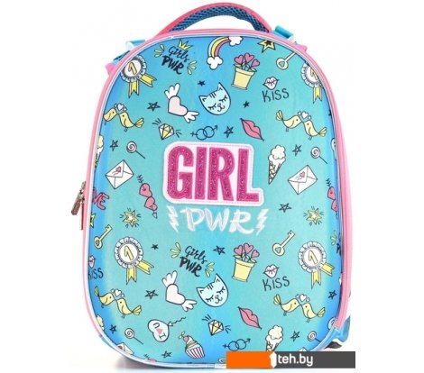  - Рюкзаки Schoolformat Ergonomic + Girl Power РЮКЖКРД-ГПР (зеленый) - Ergonomic + Girl Power РЮКЖКРД-ГПР (зеленый)