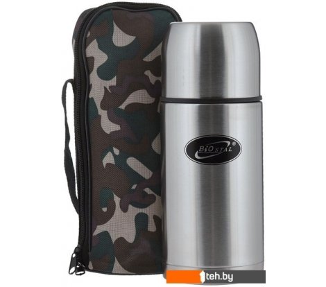  - Термосы, термокружки и многоразовые стаканы BIOSTAL Охота NBP-750B Stainless Steel - Охота NBP-750B Stainless Steel