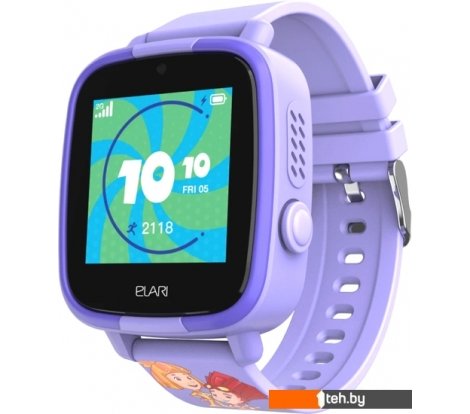  - Умные часы и браслеты Elari FixiTime Fun (сиреневый) - FixiTime Fun (сиреневый)