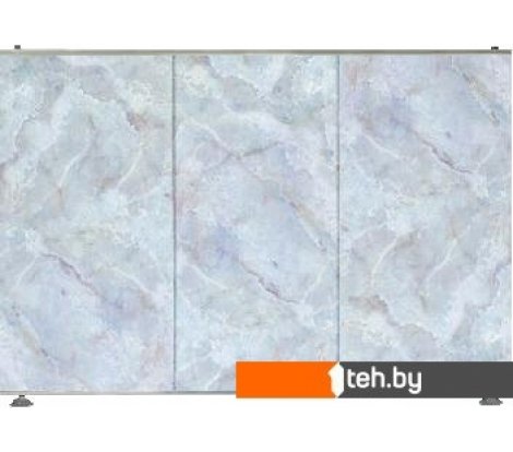  - Экраны под ванну Comfort Alumin Плитка голубая 73x50 (торцевой) - Плитка голубая 73x50 (торцевой)