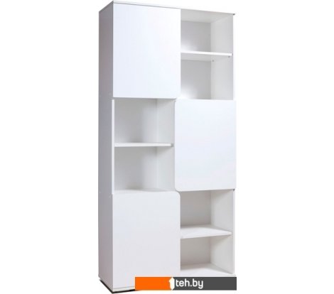 - Полки, стеллажи, системы хранения Мебель-класс Вегас-1 напольный (белый) - Вегас-1 напольный (белый)