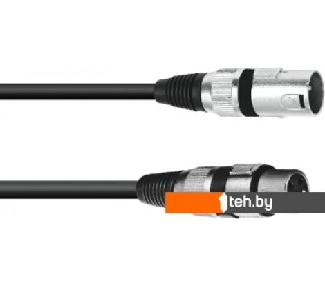  - Кабели, адаптеры, разветвители Linly Lighting XLRм - XLRп (5 м, черный) - XLRм - XLRп (5 м, черный)