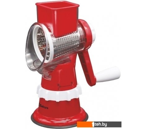  - Терки, измельчители, овощерезки Sakura SA-VS02R-4 (красный) - SA-VS02R-4 (красный)