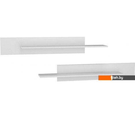  - Полки, стеллажи, системы хранения НК-Мебель Point 71774470 (белый/белый глянец) - Point 71774470 (белый/белый глянец)