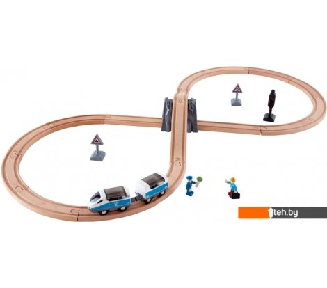  - Детские железные дороги Hape Набор пассажирских поездов E3729 - Набор пассажирских поездов E3729