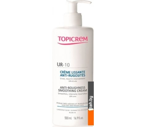  - Косметика по уходу за телом Topicrem Крем для тела UR-10 смягчающий для огрубевшей кожи 500 мл - Крем для тела UR-10 смягчающий для огрубевшей кожи 500 мл