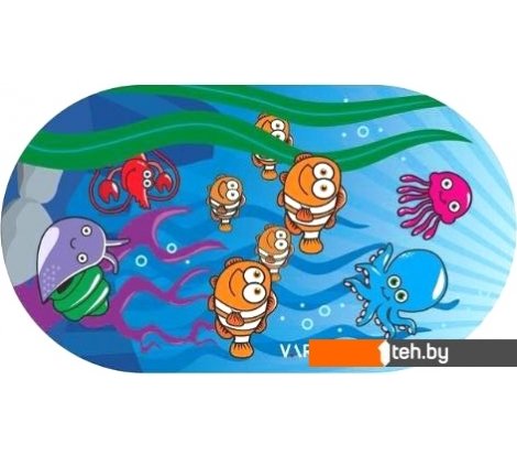  - Аксессуары для ванной и туалета Амит Морская фауна DF-254 68x38 - Морская фауна DF-254 68x38