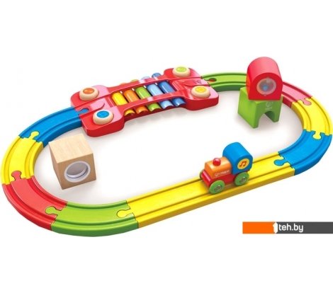  - Детские железные дороги Hape Сенсорная железная дорога E3822-HP - Сенсорная железная дорога E3822-HP