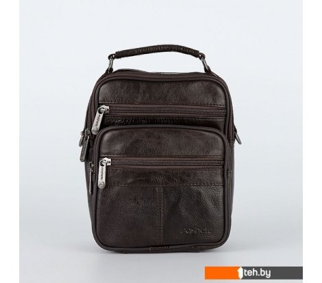  - Женские и мужские сумки Poshete 252-8301-DBW (коричневый) - 252-8301-DBW (коричневый)