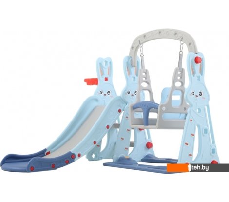  - Детские спортивные комплексы и игровые площадки Perfetto Sport Зайчонок PS-042-М (ментол) - Зайчонок PS-042-М (ментол)