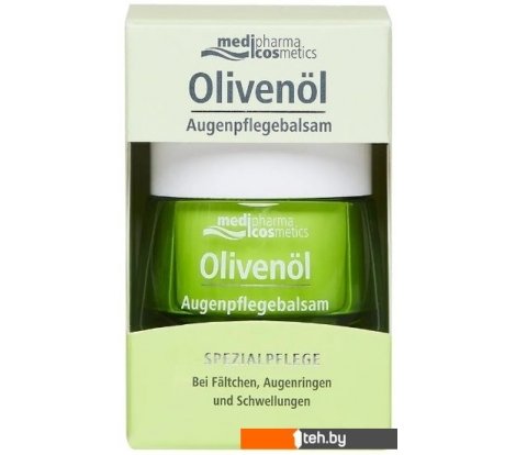  - Косметика по уходу за лицом Medipharma cosmetics Крем для век Olivenol Бальзам-уход (15 мл) - Крем для век Olivenol Бальзам-уход (15 мл)