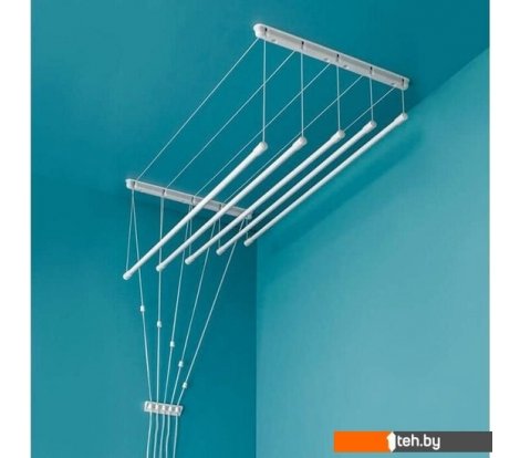  - Сушилки для белья Comfort Alumin Euro Premium потолочная 5 прутьев 160 см - Euro Premium потолочная 5 прутьев 160 см