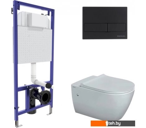  - Унитазы Berges Wasserhaus Mascon Rimless + Toma Slim SO + Novum525 + L5 043217 - Mascon Rimless + Toma Slim SO + Novum525 + L5 043217