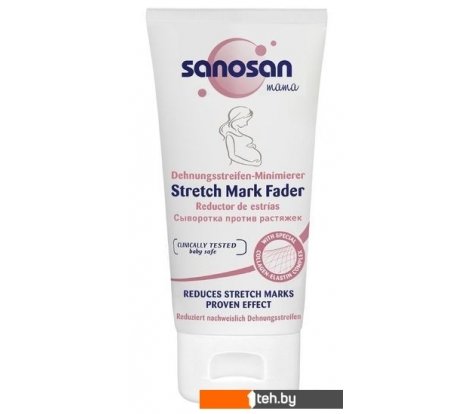  - Косметика по уходу за телом Sanosan Mama Сыворотка против растяжек 75 мл - Mama Сыворотка против растяжек 75 мл