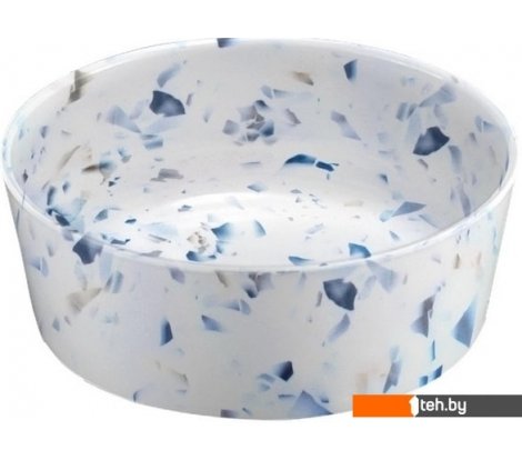  - Миски, поилки, кормушки для животных TarHong Terrazzo PTD3060WBTF (белый/синий) - Terrazzo PTD3060WBTF (белый/синий)