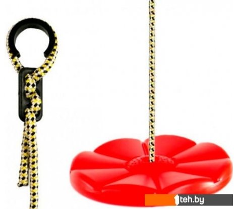  - Детские спортивные комплексы и игровые площадки Kampfer Лиана пластиковая (красный) - Лиана пластиковая (красный)