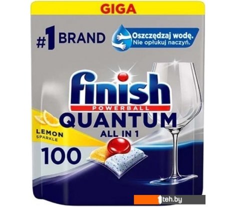  - Бытовая химия Finish Quantum Lemon (100 шт) - Quantum Lemon (100 шт)
