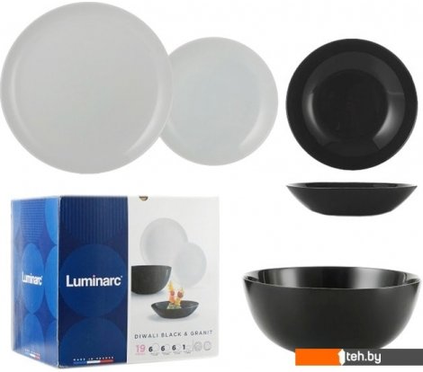  - Тарелки, салатники, блюда и наборы Luminarc Diwali 10P4358 - Diwali 10P4358