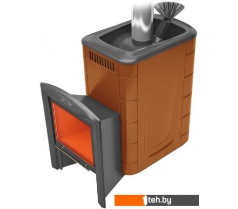  - Банные печи Термофор Гейзер 2014 Inox Витра ЗК (терракота) - Гейзер 2014 Inox Витра ЗК (терракота)