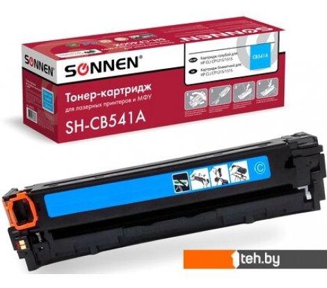  - Картриджи для принтеров и МФУ Sonnen SH-CB541A (аналог HP 125A CB541A) - SH-CB541A (аналог HP 125A CB541A)