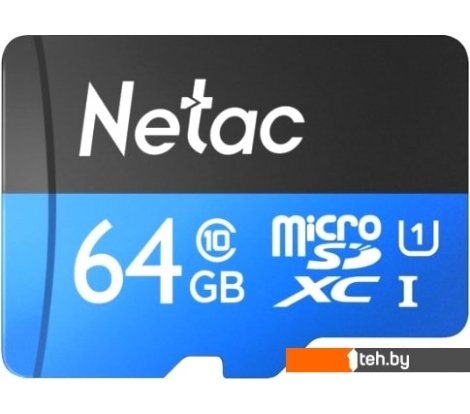  - Карты памяти Netac P500 Standard 64GB NT02P500STN-064G-R + адаптер - P500 Standard 64GB NT02P500STN-064G-R + адаптер
