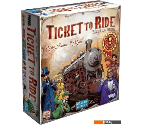  - Настольные игры Мир Хобби Ticket To Ride: Америка - Ticket To Ride: Америка