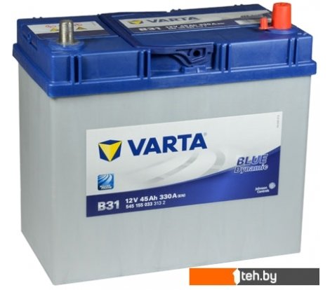  - Автомобильные аккумуляторы Varta Blue Dynamic B31 545 155 033 (45 А/ч) - Blue Dynamic B31 545 155 033 (45 А/ч)