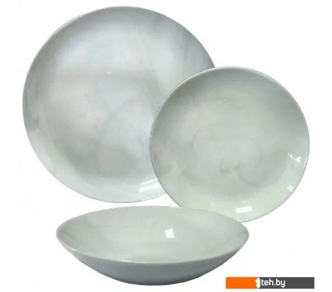  - Тарелки, салатники, блюда и наборы Luminarc Diwali Marbre Q0216 (18шт) - Diwali Marbre Q0216 (18шт)