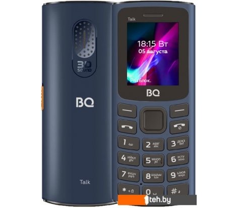  - Мобильные телефоны BQ BQ-1862 Talk (синий) - BQ-1862 Talk (синий)