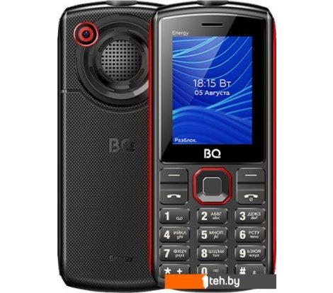  - Мобильные телефоны BQ BQ-2452 Energy (черный/красный) - BQ-2452 Energy (черный/красный)