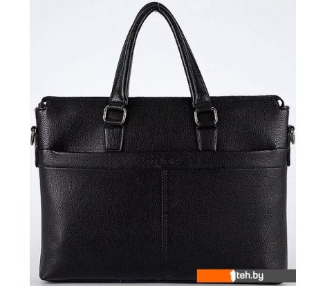  - Женские и мужские сумки Poshete 250-8332-3-BLK (черный) - 250-8332-3-BLK (черный)