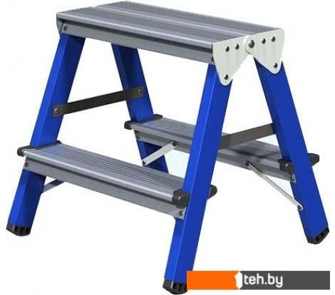  - Лестницы и стремянки Новая высота NV 114 двухсторонняя 2x2 ступени - NV 114 двухсторонняя 2x2 ступени