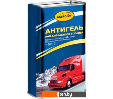  - Присадки для авто ASTROhim Антигель для дизельного топлива (на 500 л) 1 л - Антигель для дизельного топлива (на 500 л) 1 л