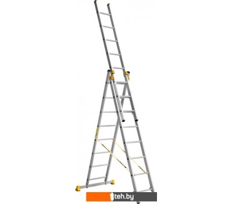  - Лестницы и стремянки Алюмет трехсекционная профессиональная P3 9308 - трехсекционная профессиональная P3 9308