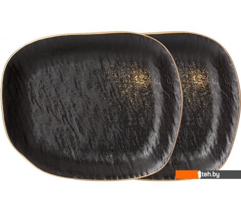  - Тарелки, салатники, блюда и наборы Bronco Midnight Gold 42-437 (2 шт) - Midnight Gold 42-437 (2 шт)