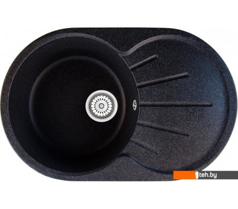 - Кухонные мойки Berge BR-7501 (черный матовый) - BR-7501 (черный матовый)