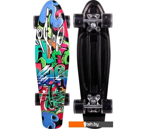  - Скейтборды, лонгборды Рыжий кот Граффити-2 HB210805-9/3 - Граффити-2 HB210805-9/3