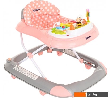  - Ходунки, прыгунки Pituso Пчелка W1121PB8 (серый/коралл) - Пчелка W1121PB8 (серый/коралл)