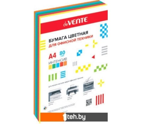  - Бумага и материалы для печати deVente A4 80 г/м2 500 л 2072707 - A4 80 г/м2 500 л 2072707