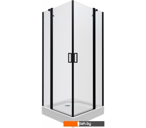  - Душевые кабины Triton Тау-Блэк 90x90 (черный, с поддоном) - Тау-Блэк 90x90 (черный, с поддоном)