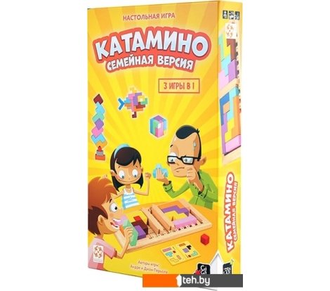 - Настольные игры Gigamic Катамино. Семейная версия - Катамино. Семейная версия