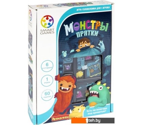  - Настольные игры Bondibon Монстры прятки ВВ5266 - Монстры прятки ВВ5266