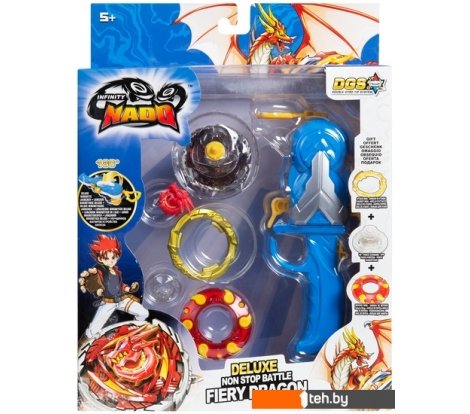  - Роботы, трансформеры, фигурки Infinity Nado Адвансд Fiery Dragon 37704 - Адвансд Fiery Dragon 37704