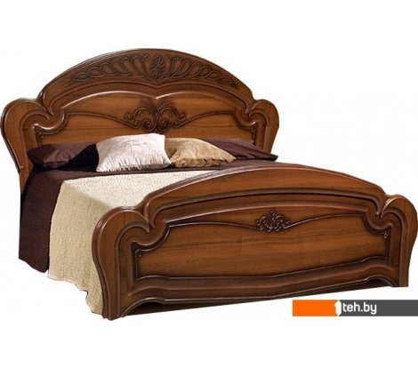  - Кровати ФорестДекоГрупп Луиза 160x200 (орех) - Луиза 160x200 (орех)