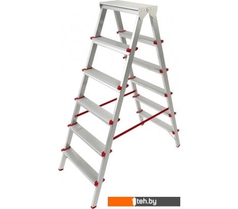  - Лестницы и стремянки Новая высота NV 112 алюминиевая двухсторонняя 2x6 ступеней - NV 112 алюминиевая двухсторонняя 2x6 ступеней