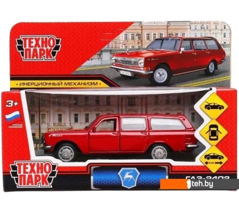 - Игрушечный транспорт Технопарк ГАЗ-2402 Волга 2402-12-RD - ГАЗ-2402 Волга 2402-12-RD