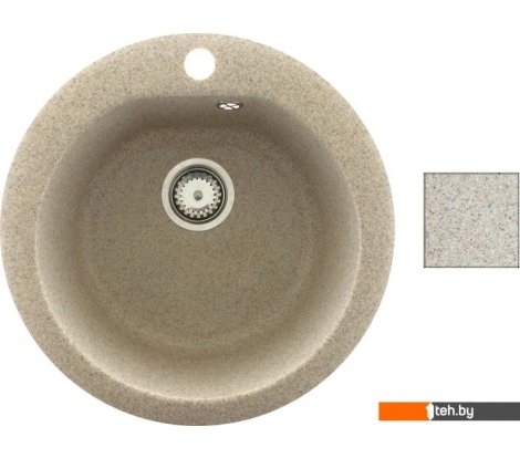 - Кухонные мойки БелЭворс Nika (темно-бежевый) - Nika (темно-бежевый)