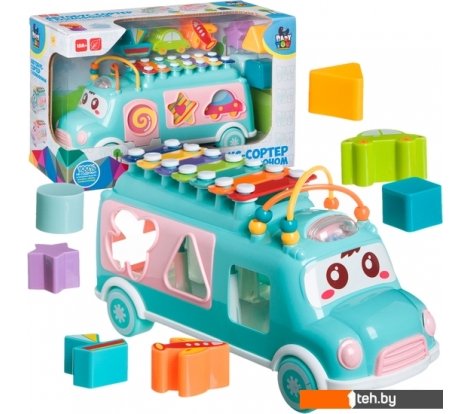  - Развивающие игрушки Bondibon Автобус с ксилофоном ВВ4748 - Автобус с ксилофоном ВВ4748